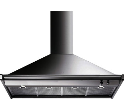 SMEG  Opera 120 Chimney Cooker Hood - Stainless Steel